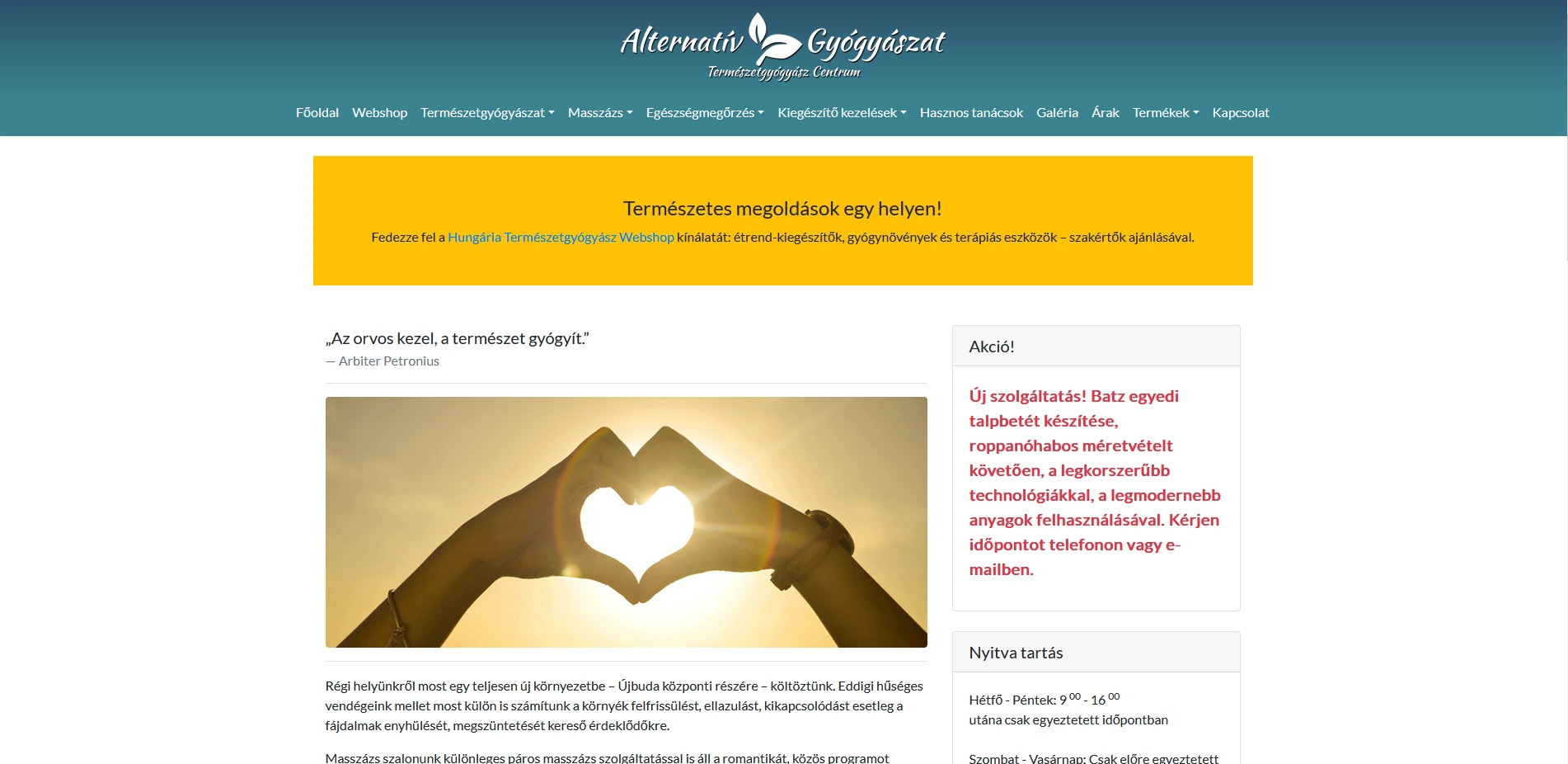Alternatív Gyógyászat
